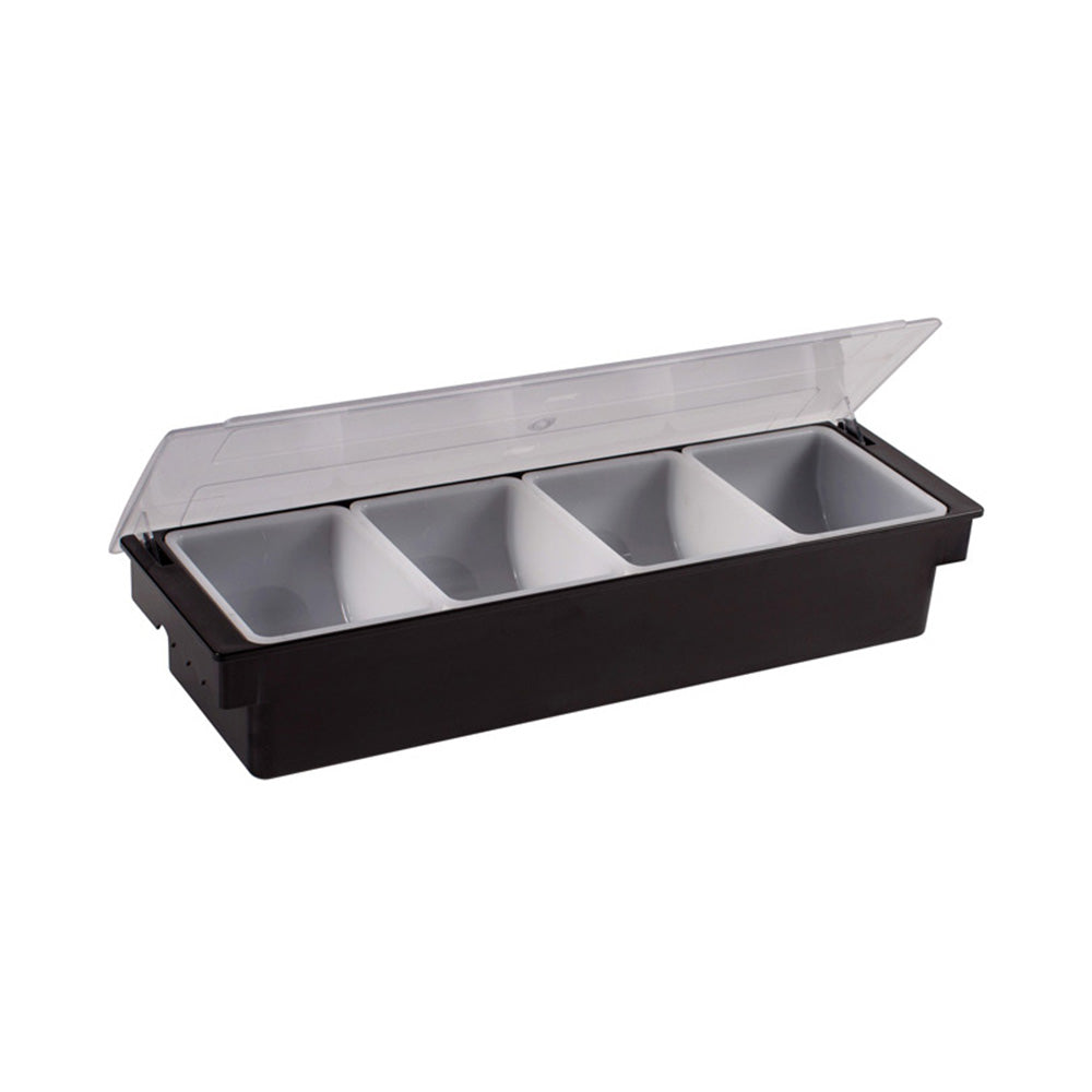 Wholesale Winco Each 4 Compartment Condiment Bar Caddy- Bulk