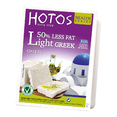 Wholesale Hotos Feta Light Cheese 200 Gram- Bulk