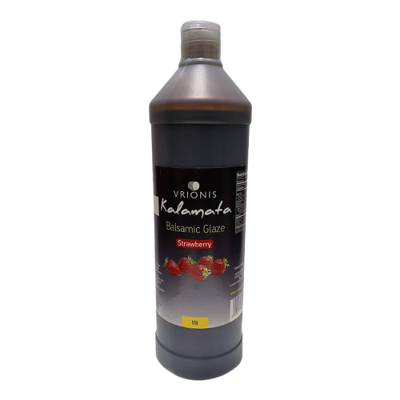 Wholesale Vrionis Vinegar Balsamic Strawberry Glaze 1 Lt- Bulk