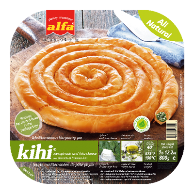 Wholesale Alfa Spinach & Feta Kixi (41116) 840 Gram- Bulk