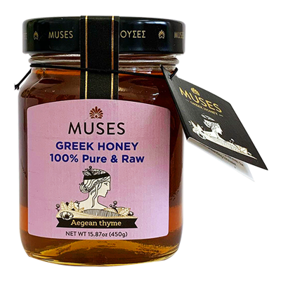 Wholesale Muses Honey Greek Aegean Thyme 450 Gram- Bulk