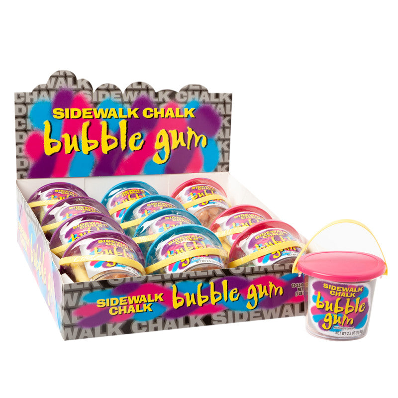 Wholesale Sidewalk Chalk 2.5 Oz Bubble Gum- Bulk