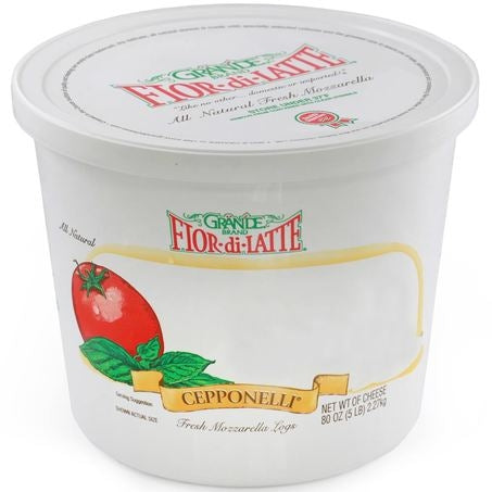 Wholesale Grande Case Cepponelli Fresh Mozzarella Cheese- Bulk