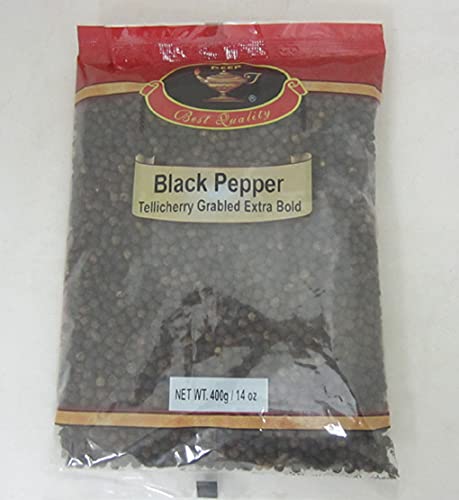 Wholesale Deep Black Pepper Whole 14 oz- Bulk