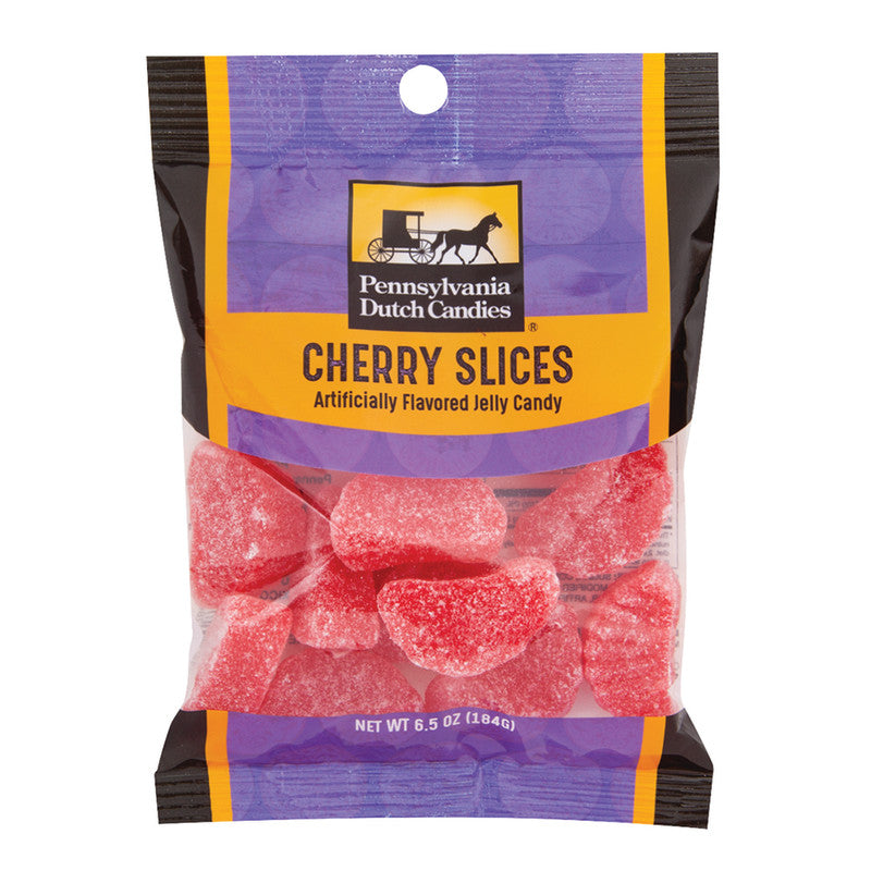 Wholesale Pdc Clear Window Bag Cherry Slices Peg Bag 6.5 Oz- Bulk
