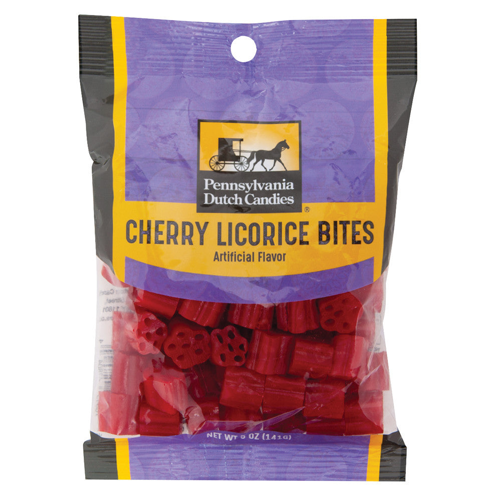 Wholesale Pdc Red Cherry Bites 5 Oz Peg Bag- Bulk