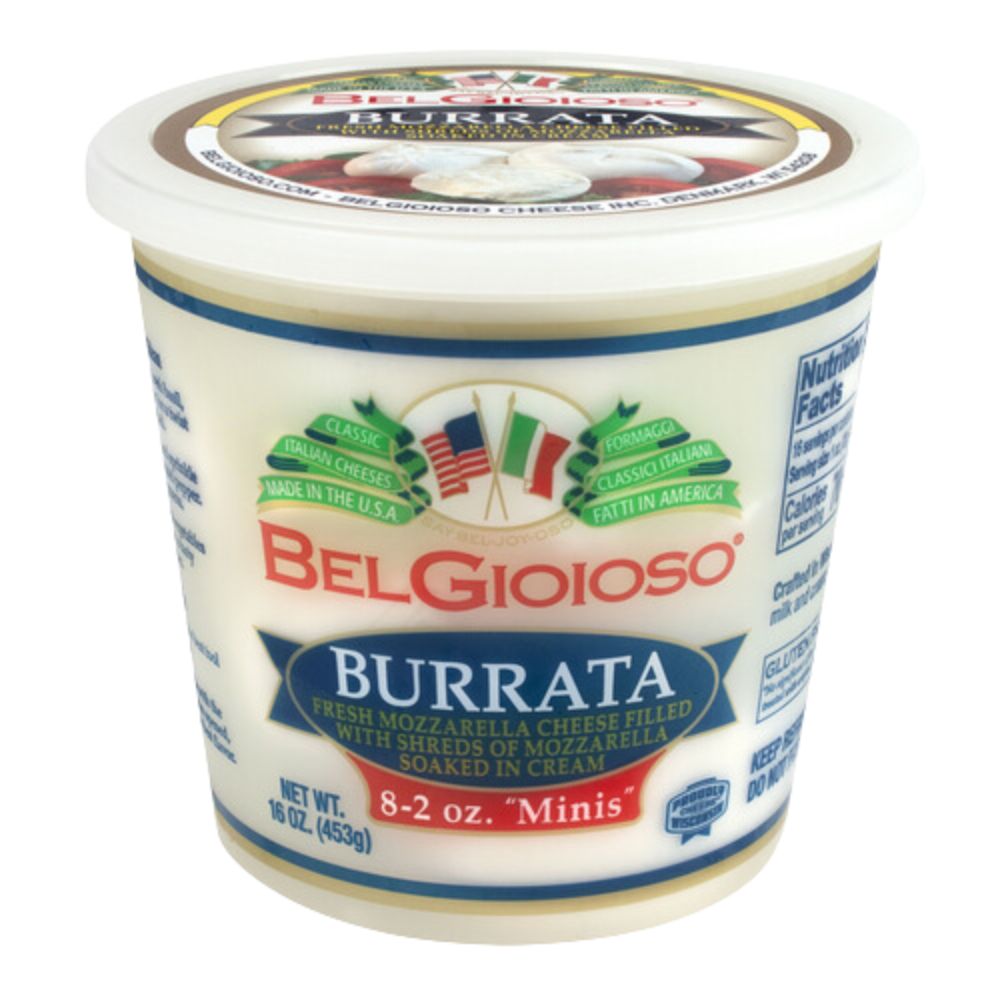 Wholesale Belgioioso Case 2Oz Burrata Cheese- Bulk