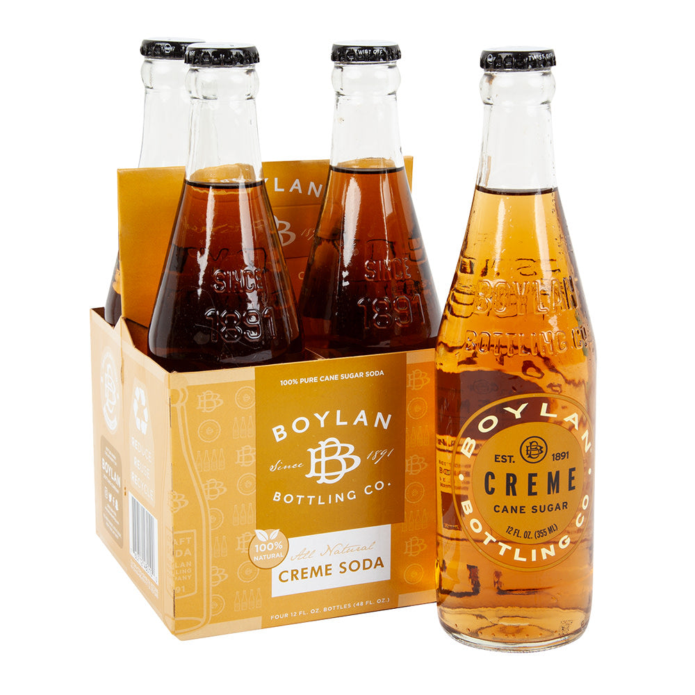 Wholesale Boylan Creme 4 Pk 12 Oz Bottle- Bulk