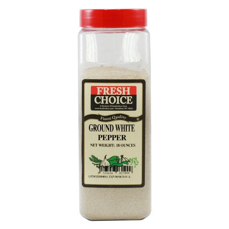 Wholesale Fresh Choice Case Ground White Pepper- Bulk