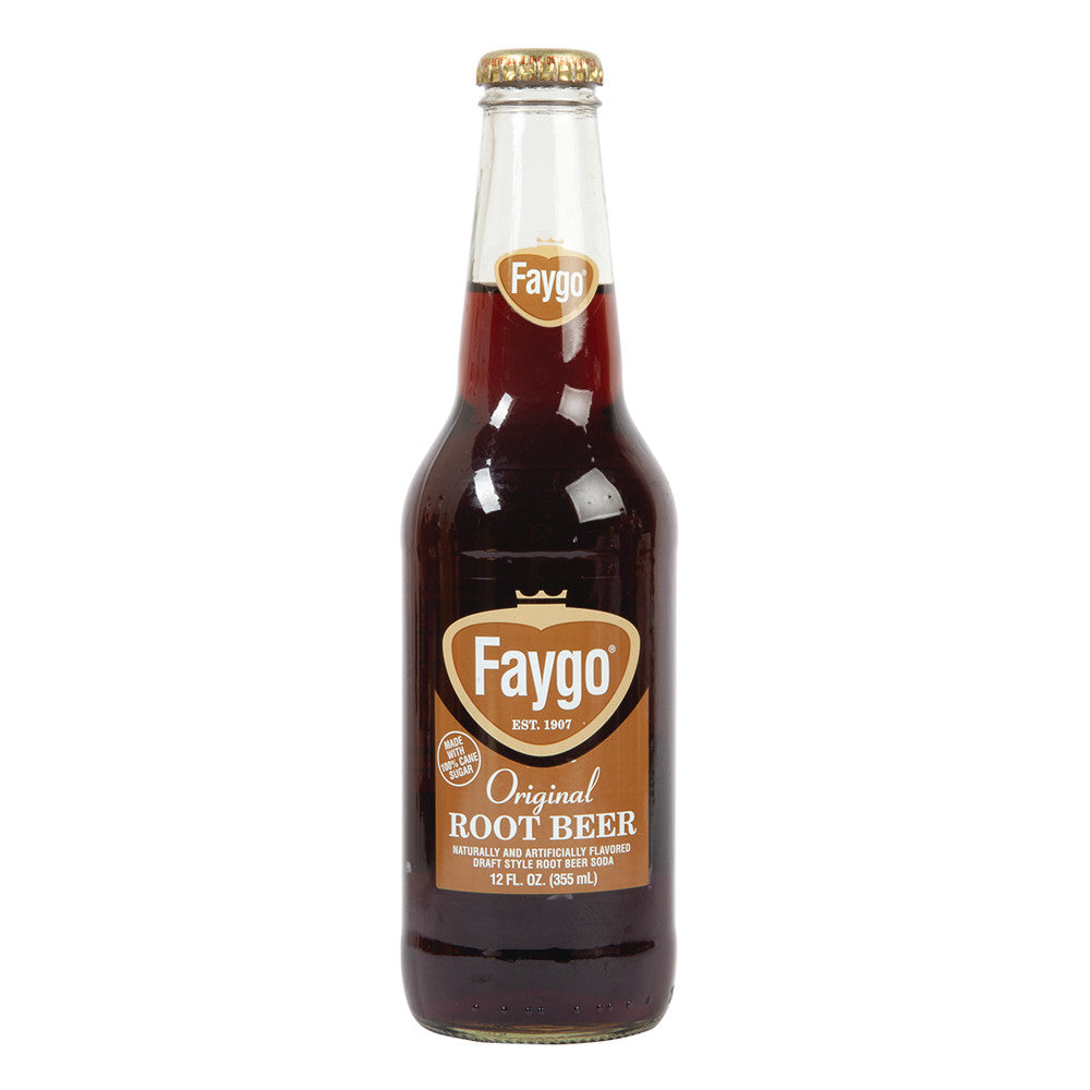 Wholesale Faygo Root Beer Soda 6 Pk 12 Oz Bottle- Bulk