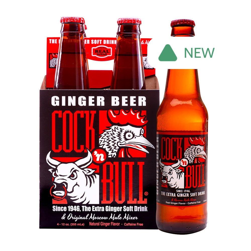 Wholesale Cock N Bull Ginger Beer 4 Pack 12 Oz Bottle- Bulk