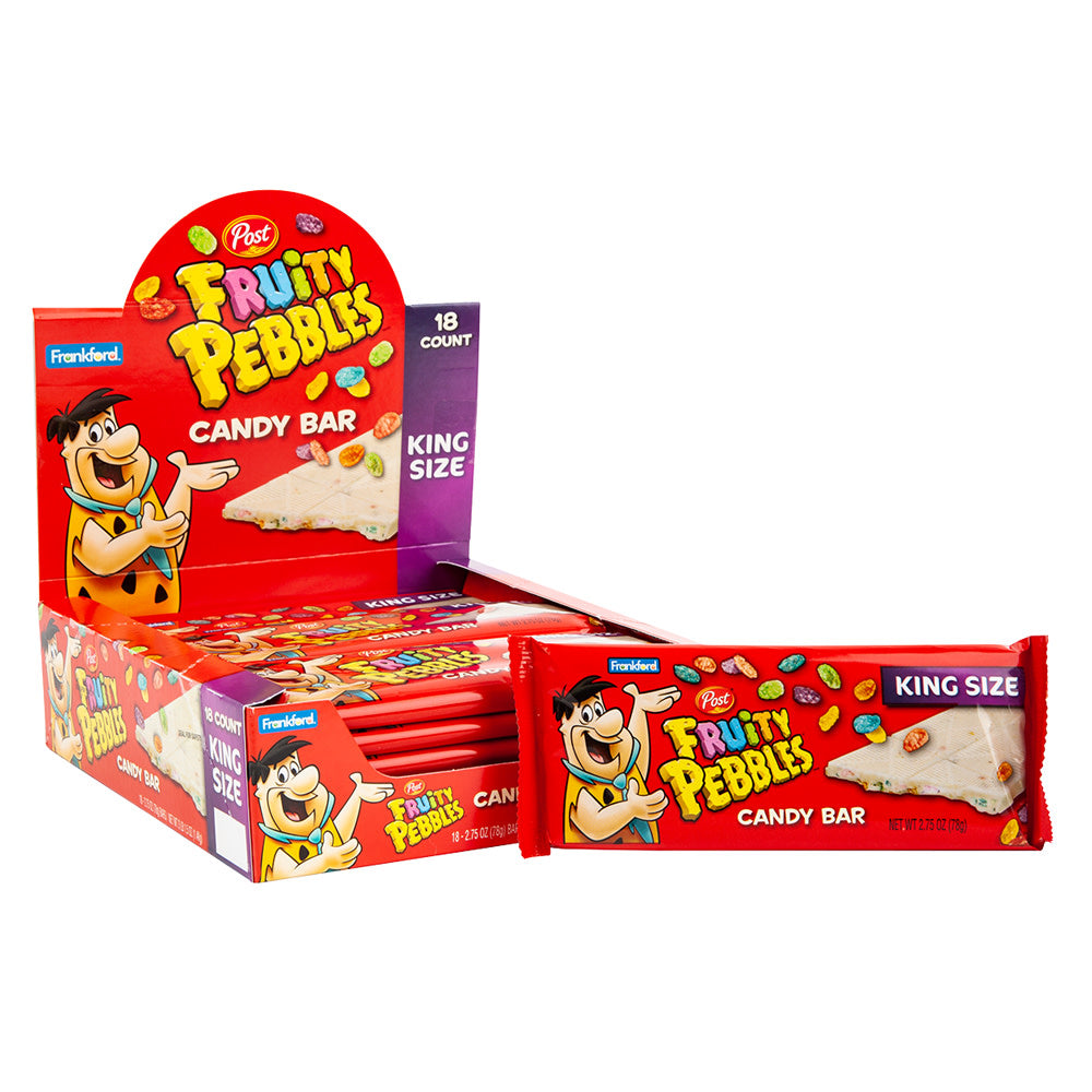 Wholesale Fruity Pebbles 2.75 Oz King Size Candy Bar- Bulk