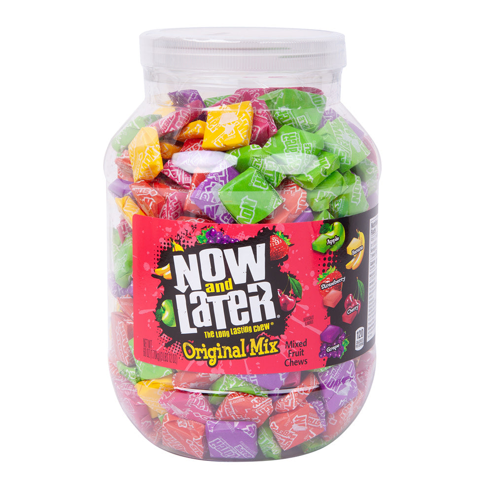 Wholesale Now And Later Original Mix 60 Oz Tub- Bulk