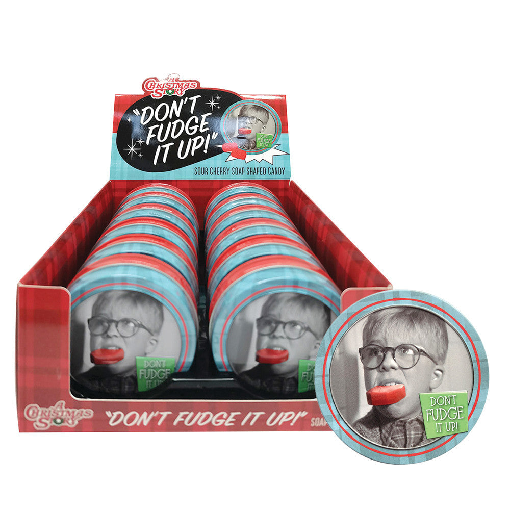 Wholesale A Christmas Story Don'T Fudge It Up Tin- Bulk