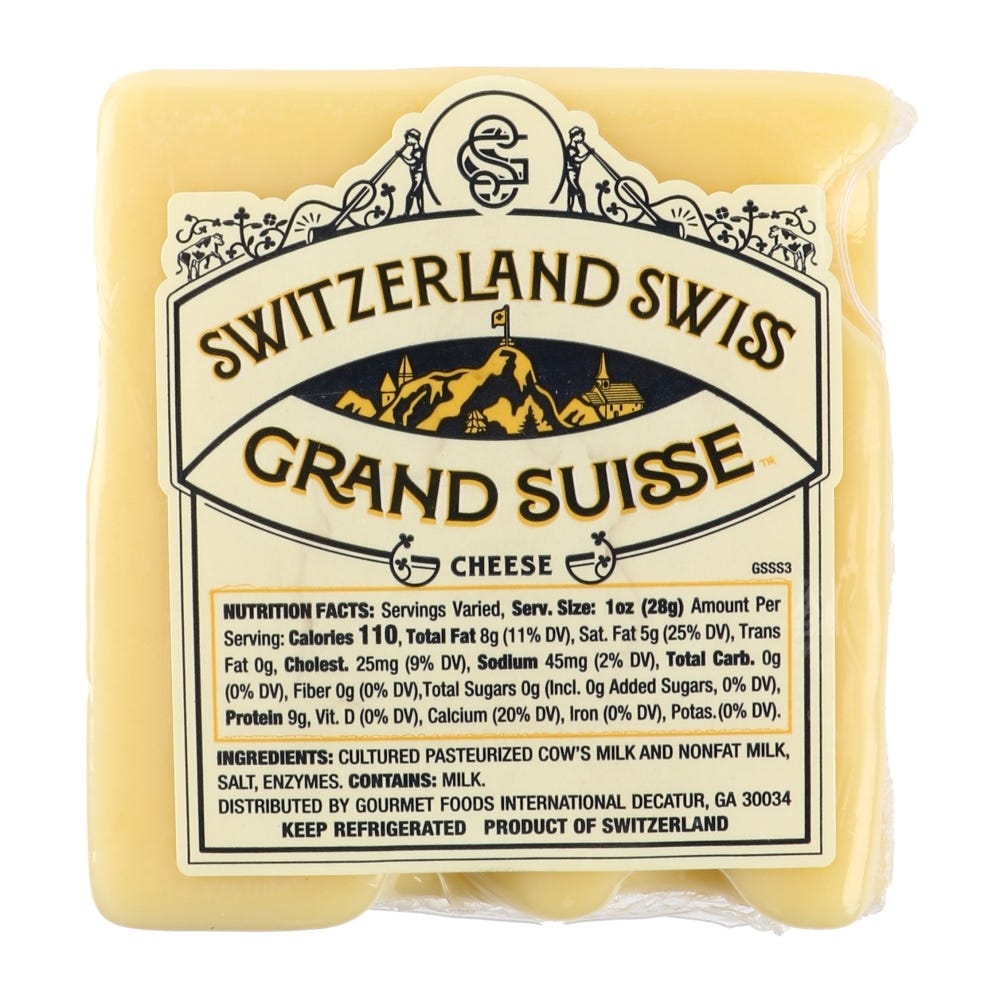 Wholesale Grand Suisse Switzerland Swiss Cuts 10 Lb- Bulk
