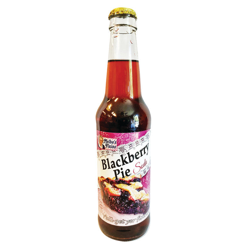 Wholesale Melba'S Fixins Blackberry Pie 12 Oz Soda- Bulk