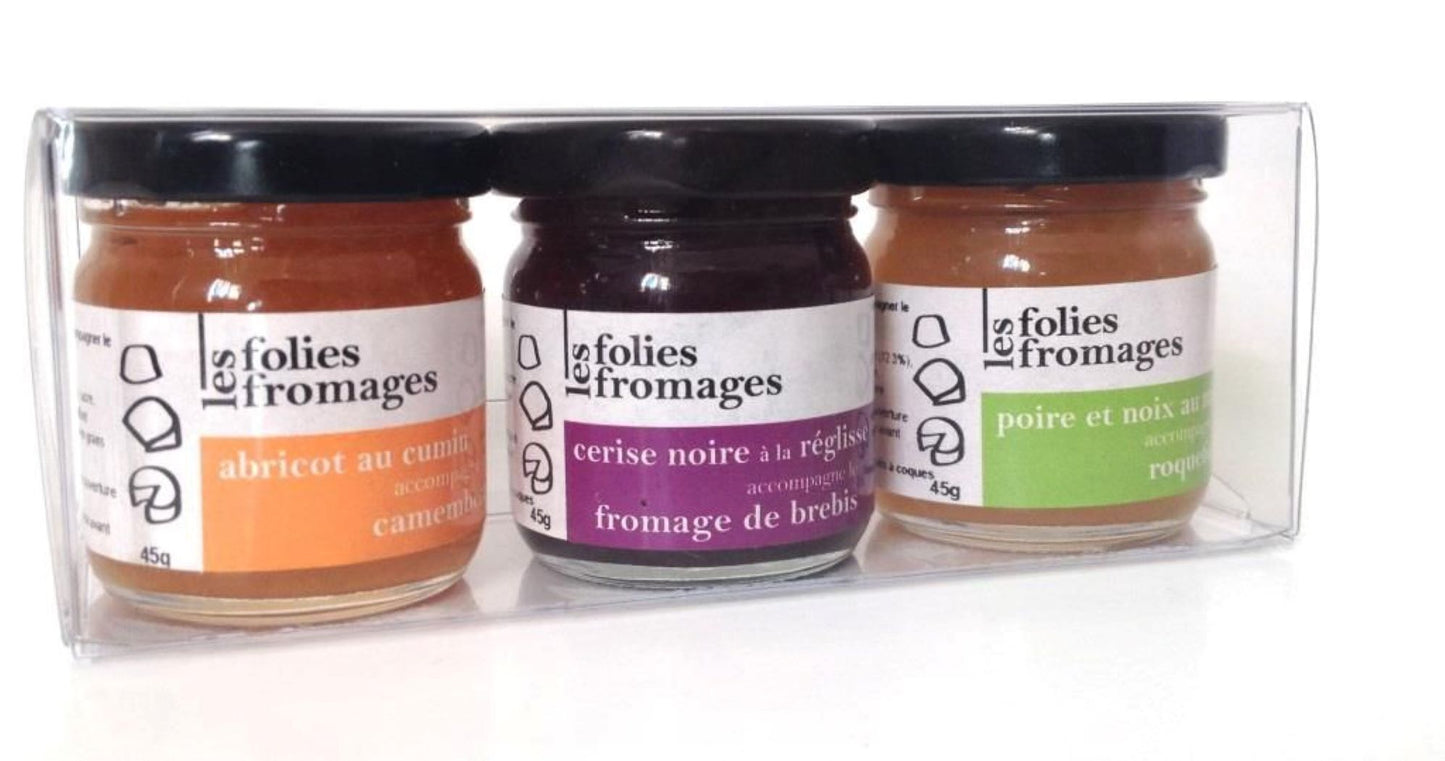 Wholesale Folies Fromages Assorted Jams- Bulk