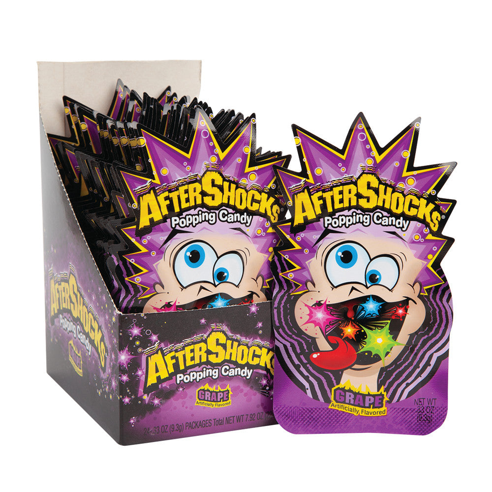 Wholesale Aftershocks Grape Minis .33 Oz- Bulk