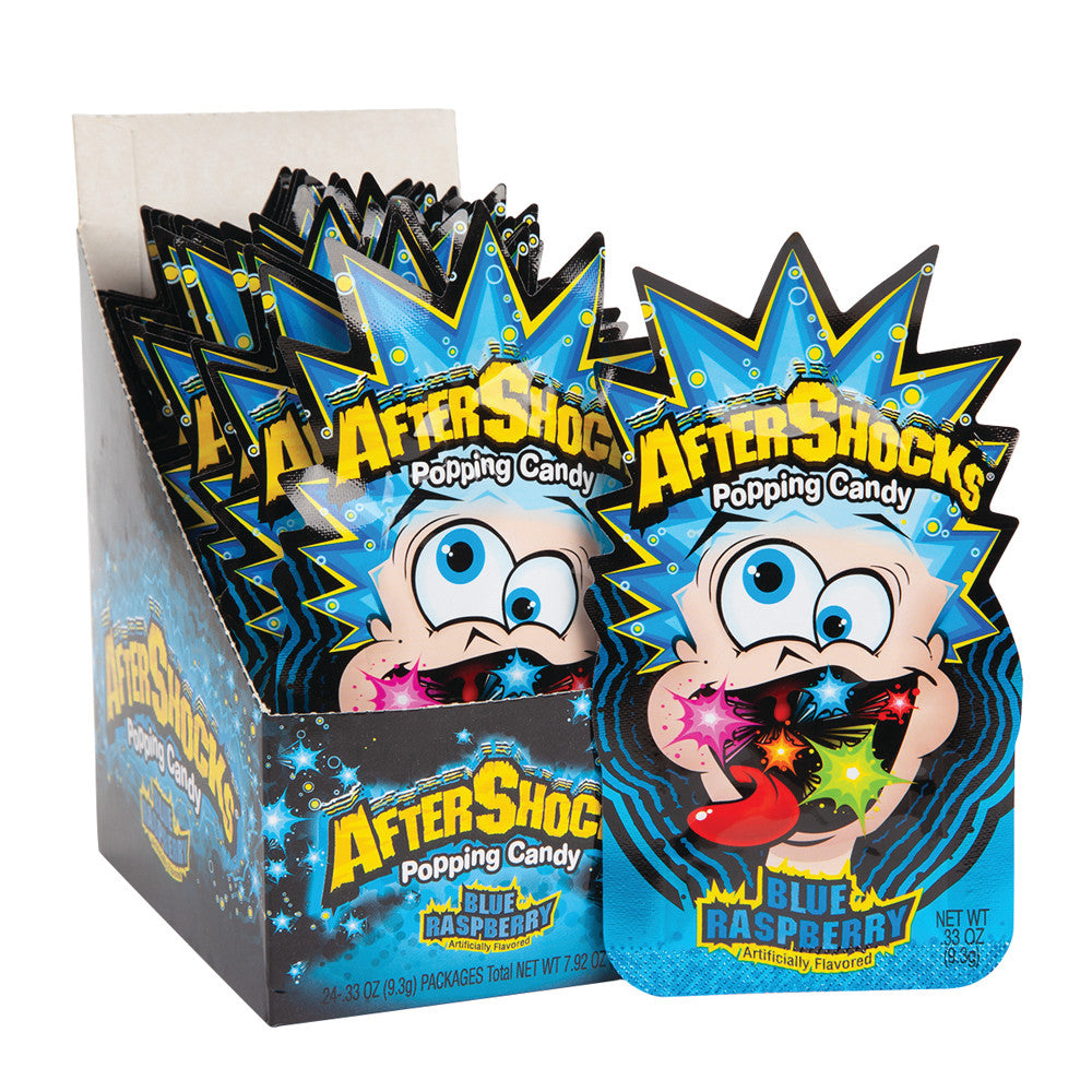 Wholesale Aftershocks Blue Raspberry Minis .33 Oz- Bulk