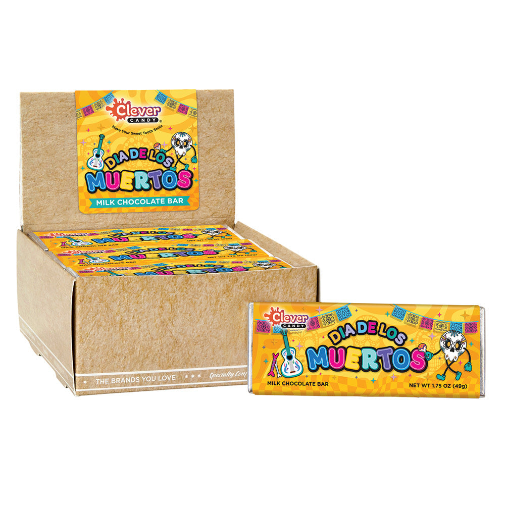 Wholesale Müttenberg Candy Day Of The Dead 1.75 Oz Bar- Bulk