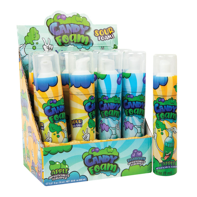 Wholesale Raindrops Candy Foam Sour Foam Candy 2.37 Oz- Bulk