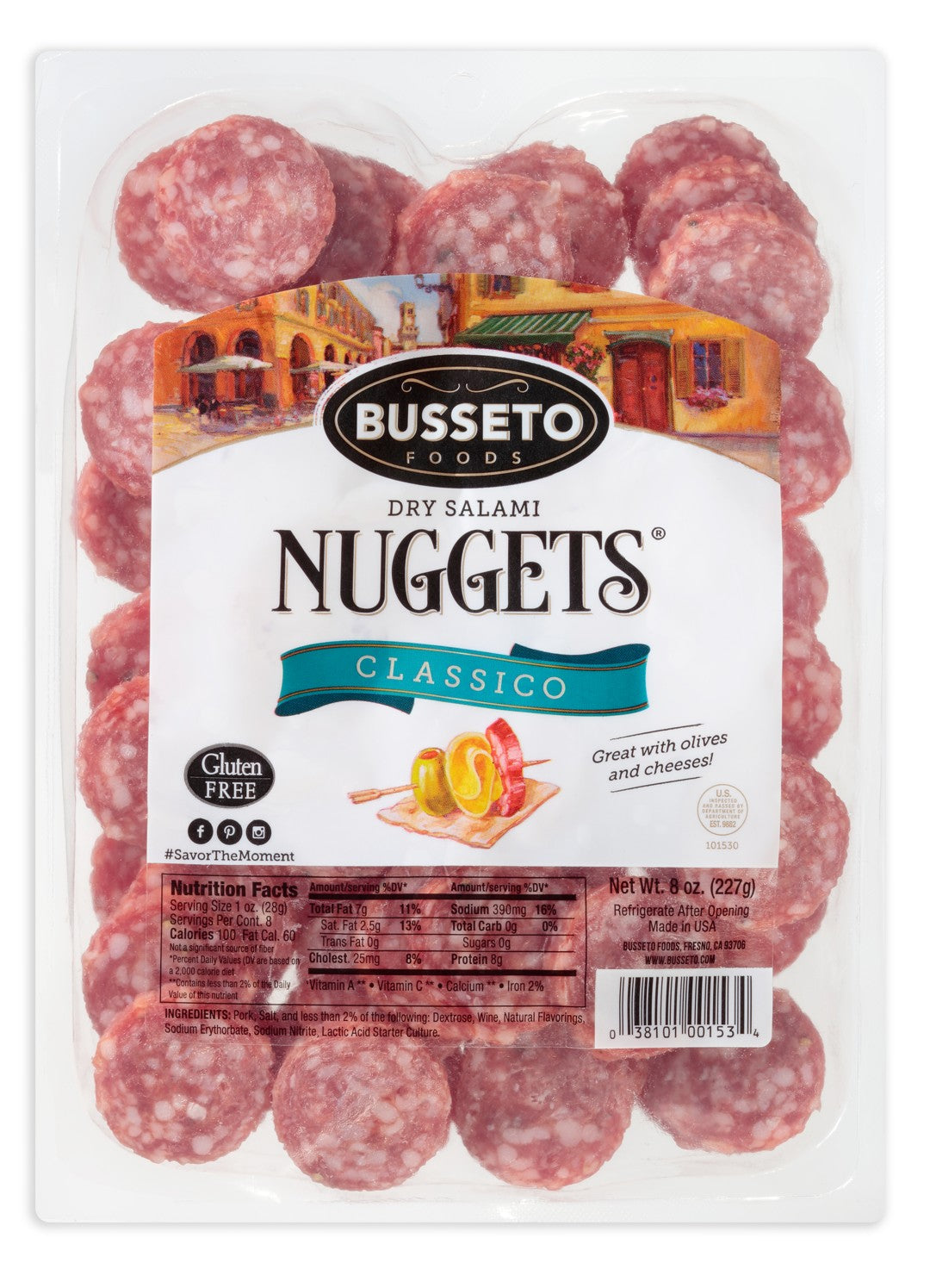 Wholesale Busseto Salami Nuggets- Bulk