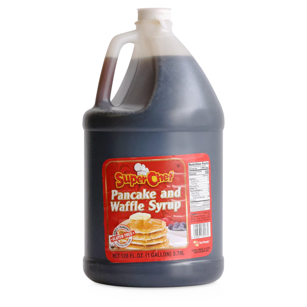Wholesale Super Chef Each Pancake & Waffle Syrup- Bulk