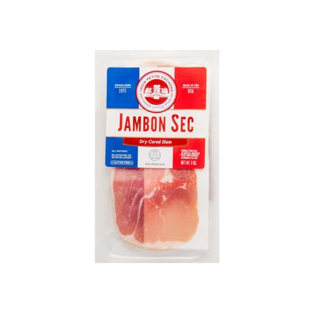 Wholesale Three Pigs Case French Style Cured Ham- Bulk