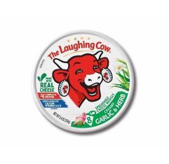 Wholesale Laughing Cow Garlic And Herb Cheese Wedge 5.4 Oz- Bulk