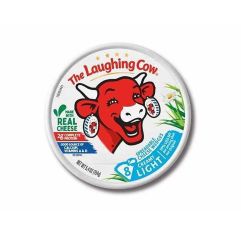 Wholesale Laughing Cow Light Cheese Spreadable 8 Wedges 5.4 Oz- Bulk