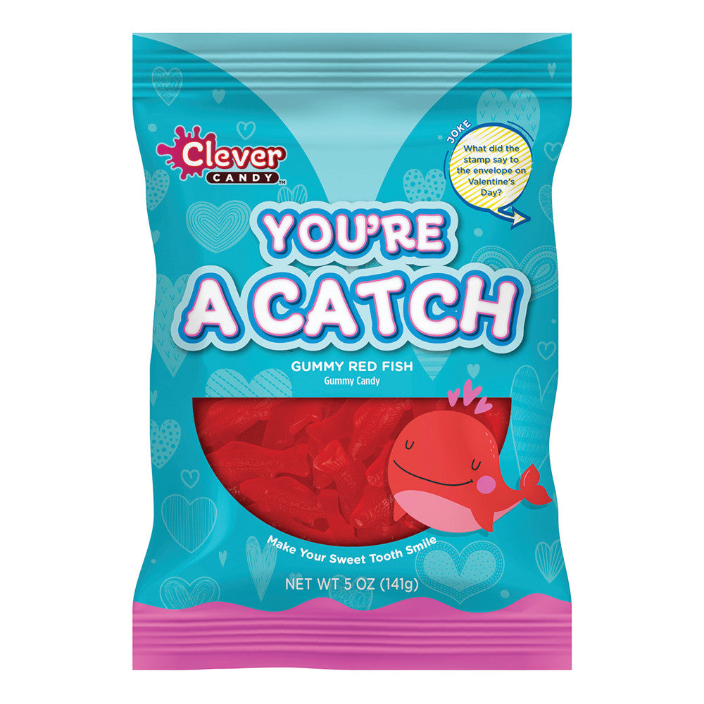 Wholesale Müttenberg Candy You'Re A Catch Gummy Red Fish 4 Oz- Bulk