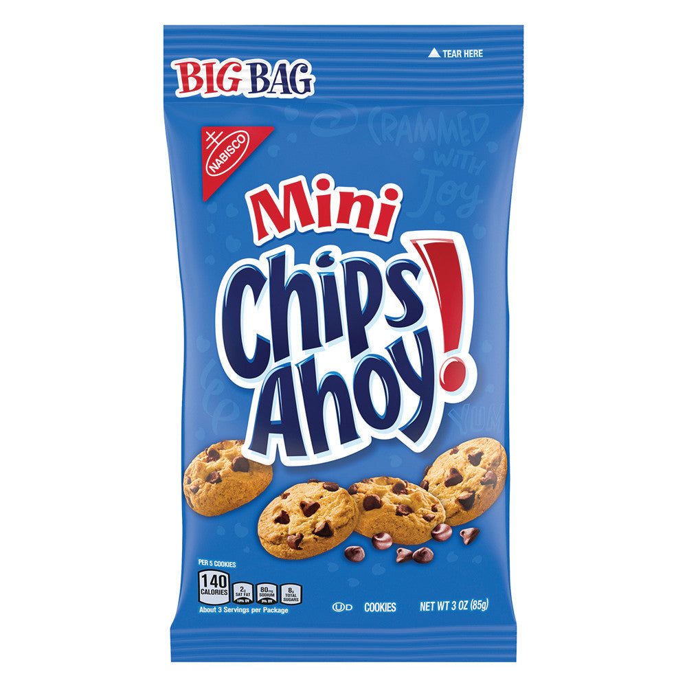 Wholesale Chips Ahoy 3 Oz Mini Bag- Bulk