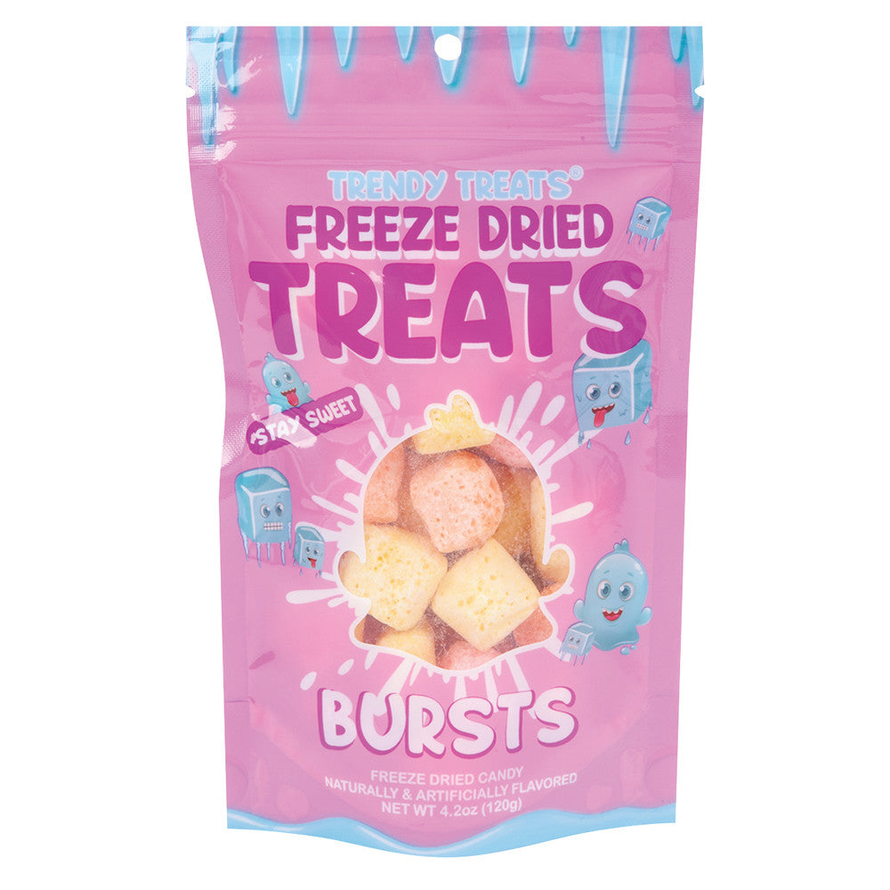 Wholesale Trendy Treats Freeze Dried Bursts 4.2 Oz Pouch- Bulk