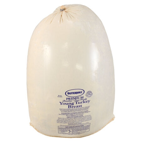 Wholesale Butterball Case Netted Raw Boneless Turkey Breast- Bulk