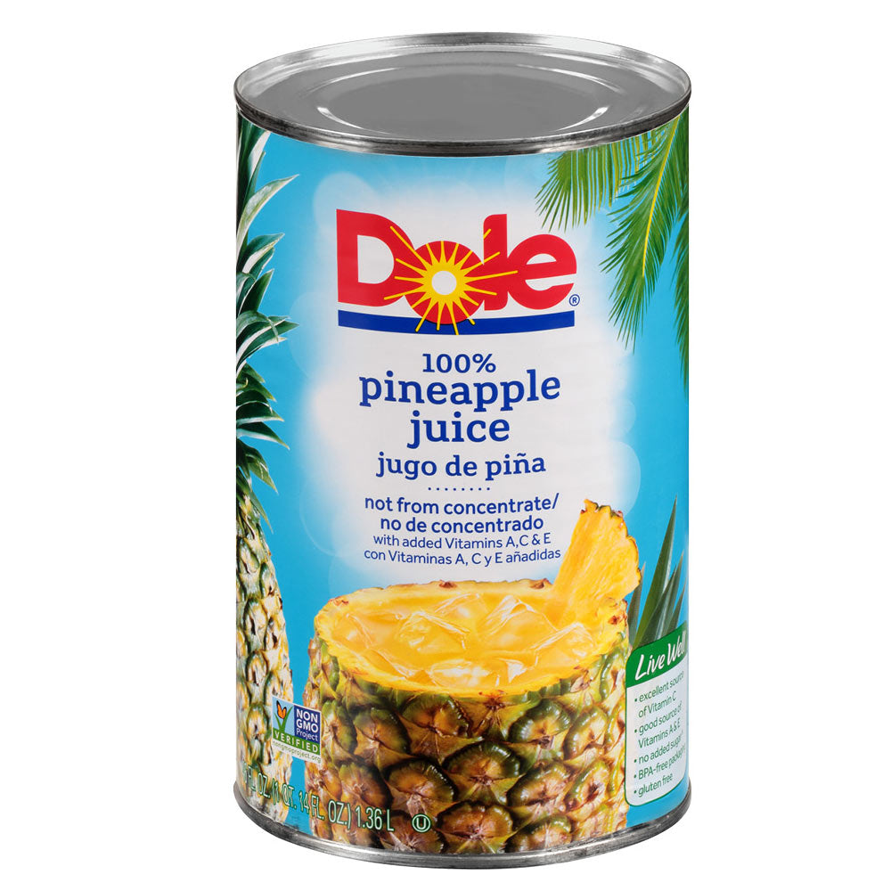 Wholesale Dole Case Pineapple Juice #5 Can- Bulk