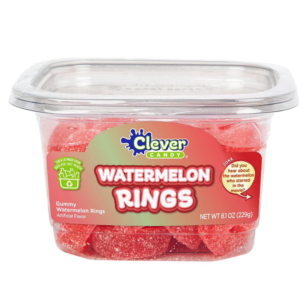Wholesale Müttenberg Candy Watermelon Rings Gummy Watermelon Rings 8.1 Oz- Bulk