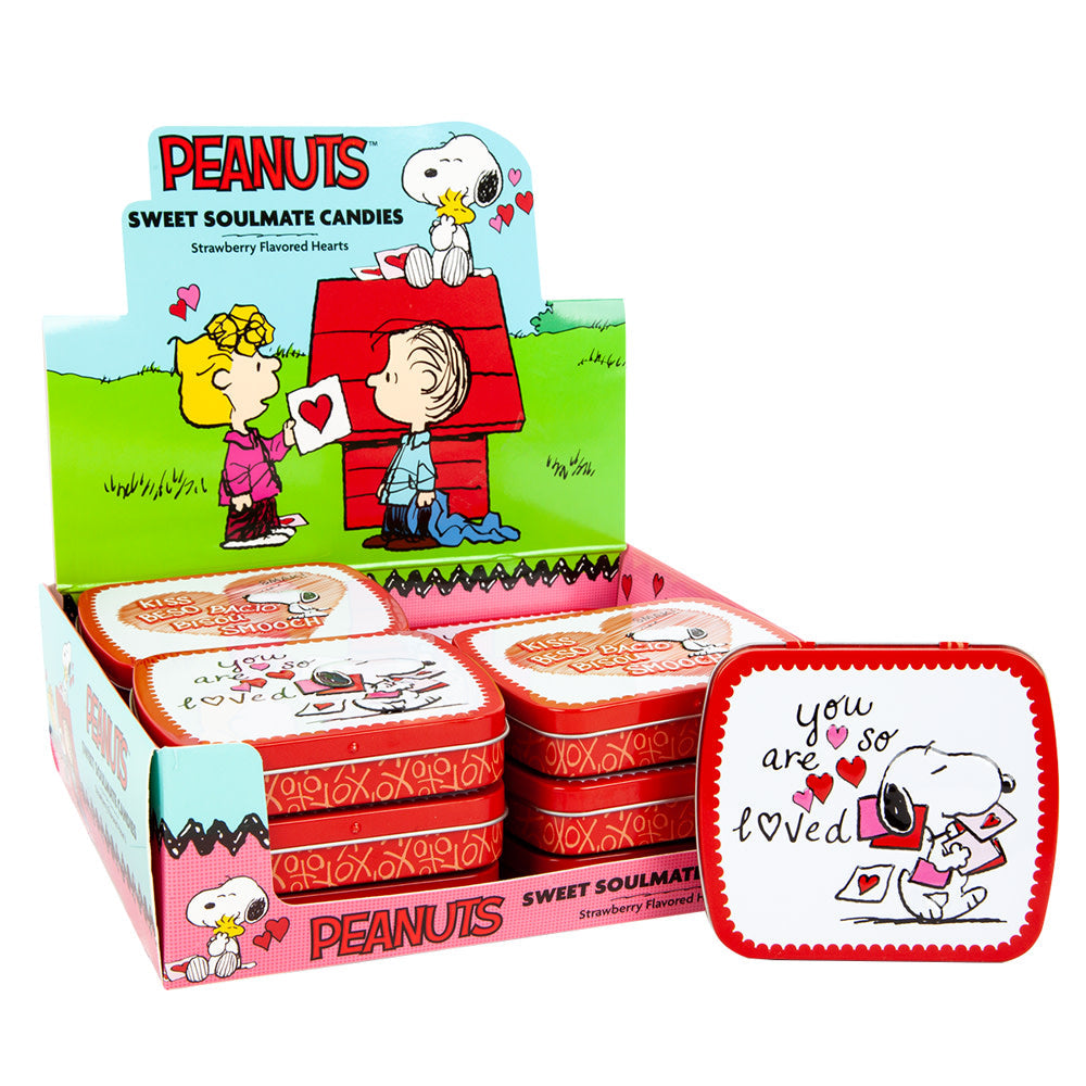 Wholesale Peanuts From The Heart Candy 1.75 Oz Tin- Bulk