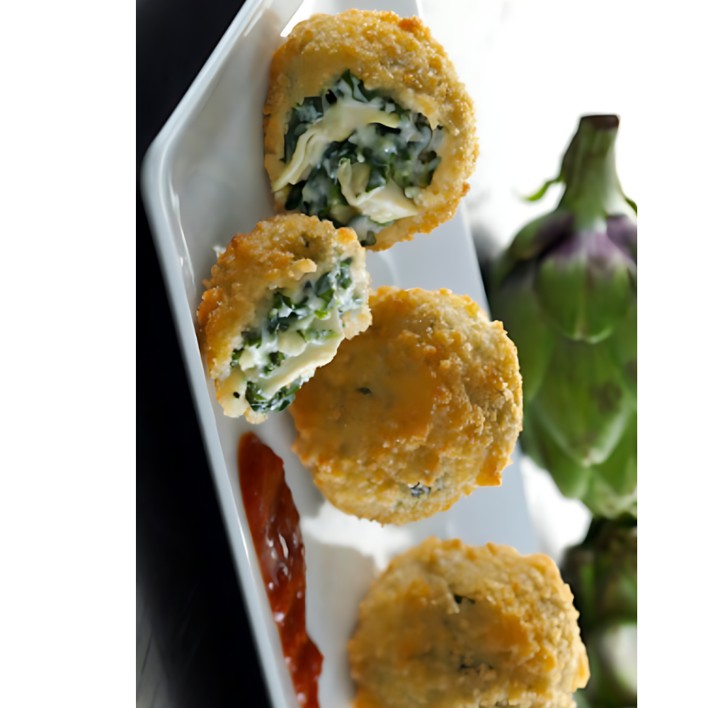 Wholesale Stuffed Foods Case Spinach And Artichoke Popper With Cheese- Bulk