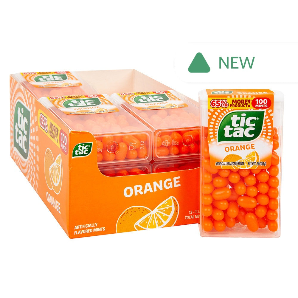 Wholesale Tic Tac - Orange - 1.14Oz 100Pc- Bulk