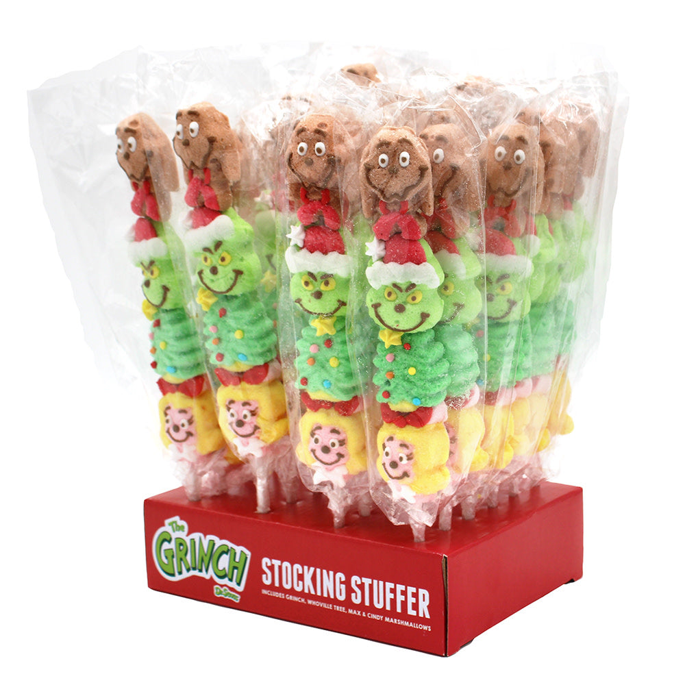 Wholesale The Grinch Marshmallow Kabobs 4.4 Oz- Bulk