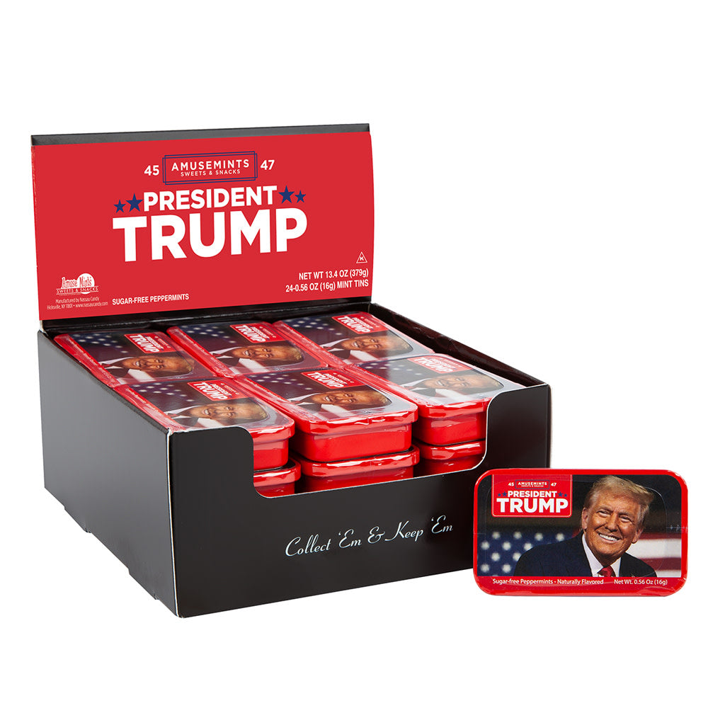 Wholesale MoMints President Trump Mint 0.56 Oz Tin- Bulk