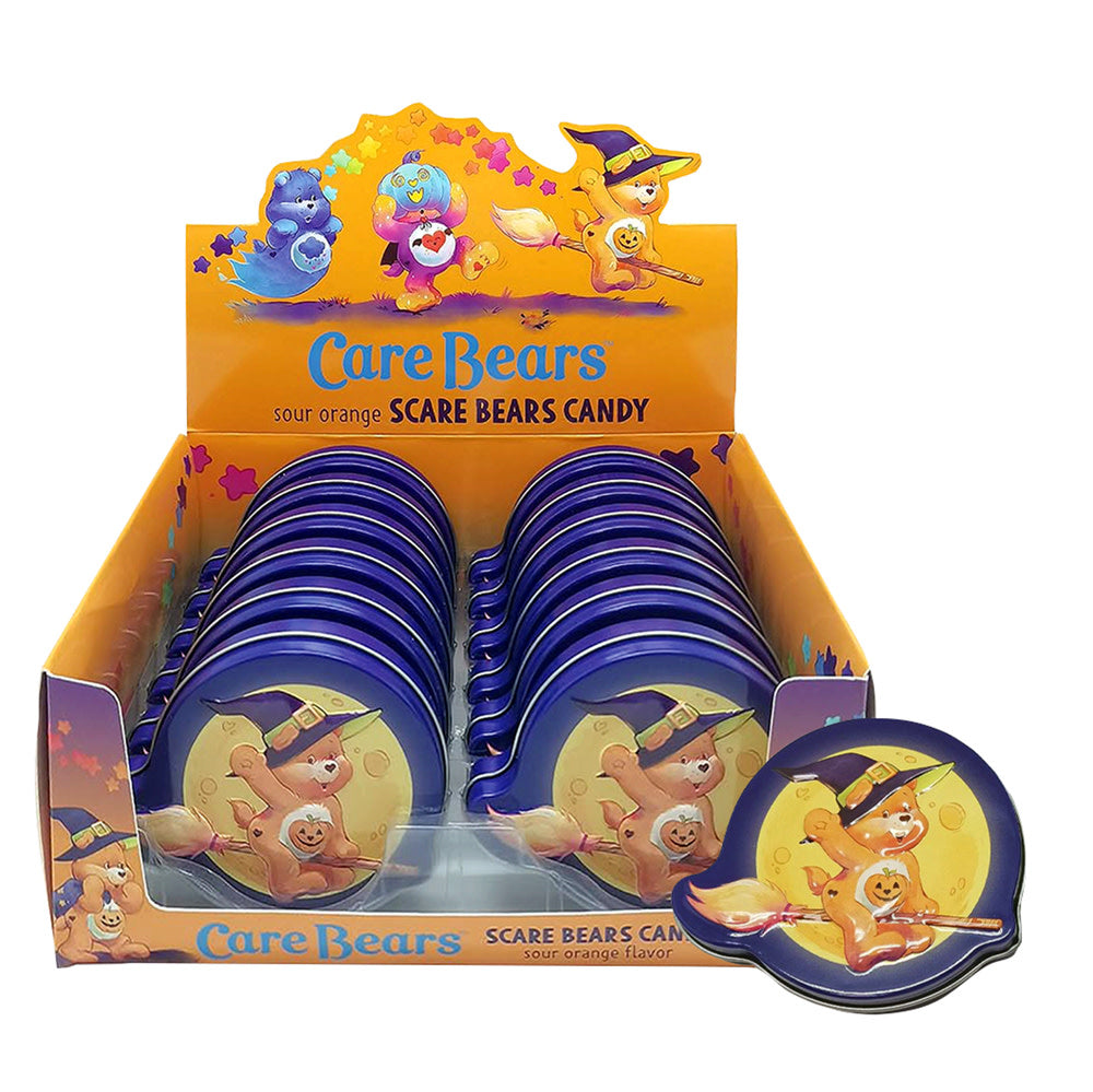 Wholesale Care Bears Scare Bear Candy 1.2 Oz Tin- Bulk