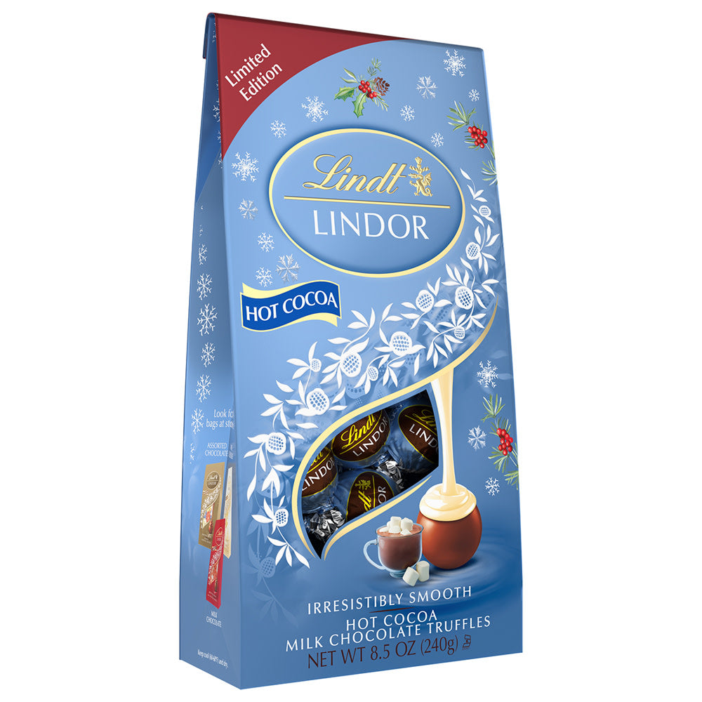 Wholesale Lindt Lindor Hot Cocoa Truffles 8.5 Oz Bag- Bulk