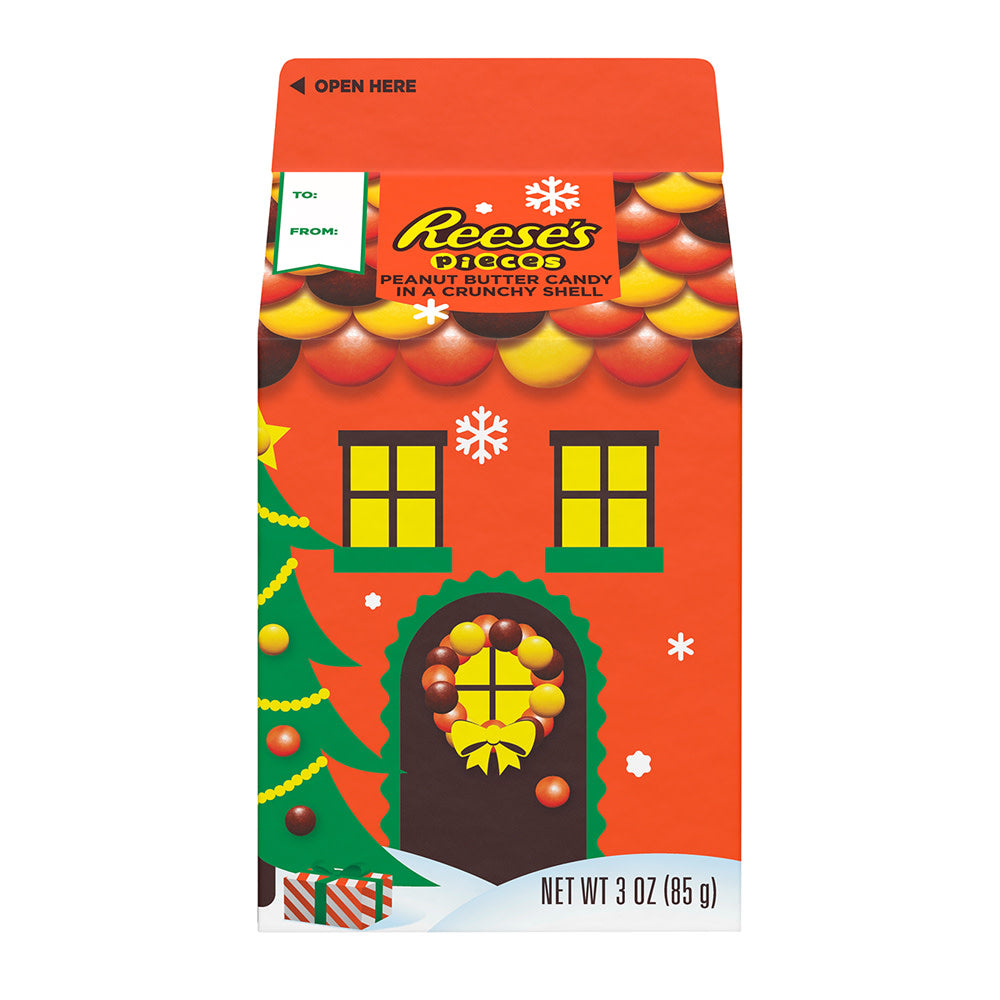 Wholesale Reese’S Pieces Holiday Candy 3 Oz Carton- Bulk