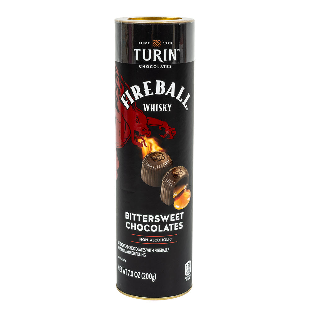 Wholesale Fireball Turin Bittersweet Chocolates 7 Oz Tube- Bulk