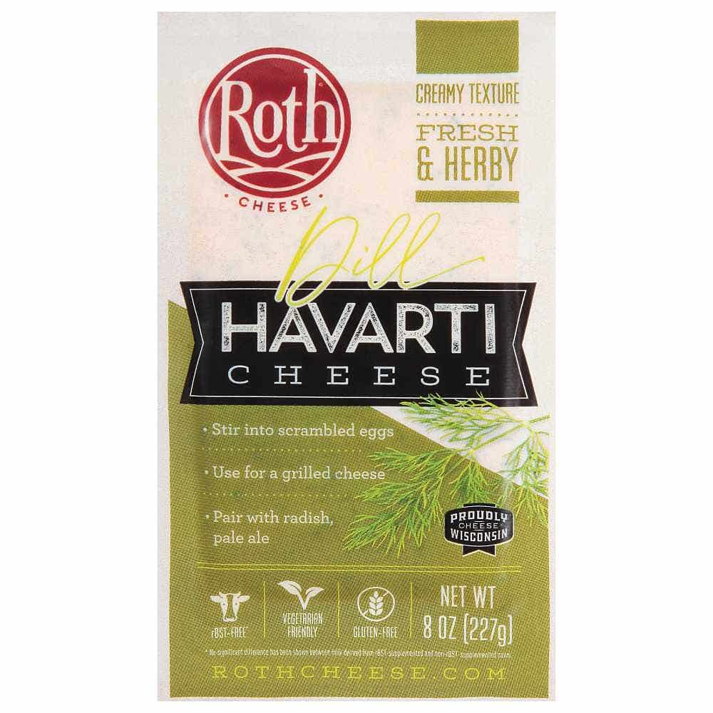Wholesale Roth Dill Havarti Cheese 8 Oz- Bulk