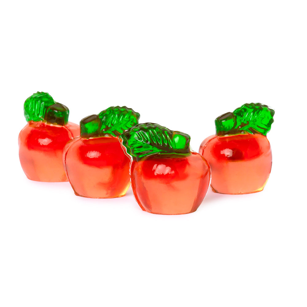 Wholesale Müttenberg Candy 3D Gummy Filled Fruit Red Apples- Bulk