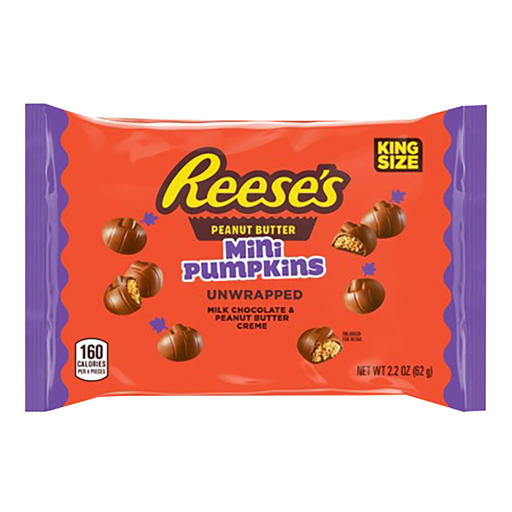 Wholesale Reese'S Mini Pumpkins King Size 2.2 Oz- Bulk