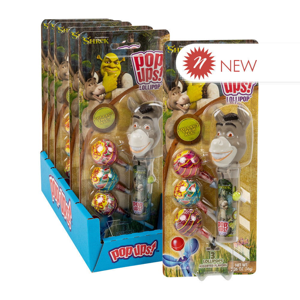 Wholesale Pop Ups Shrek 1.26 Oz Blister Pack- Bulk