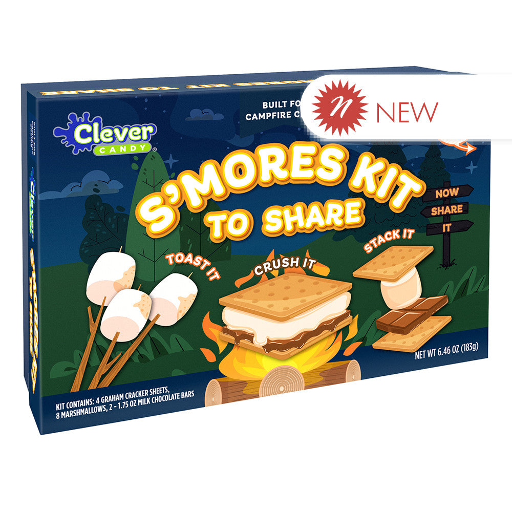 Wholesale Müttenberg Candy S’Mores Kit To Share 6.46 Oz Box- Bulk